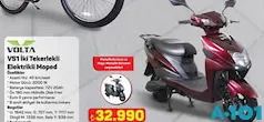VOLTA VS1 İKİ TEKERLEKLİ ELEKTRİKLİ MOPED VOLTA VS1 İKİ TEKERLEKLİ ELEKTRİKLİ MOPED